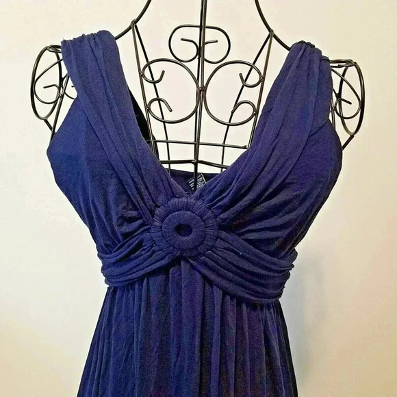 Max Edition Maxi Dress Small Women's Navy Blue - Picture 2 of 7